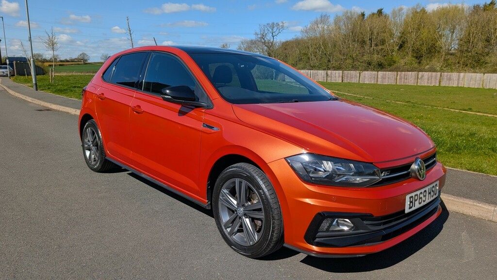 Volkswagen Polo 1.0 Tsi R-line Orange