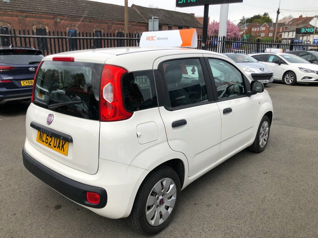 Fiat Panda 1.2 Pop Hatchback Euro 5 69 Bhp NL62UAK White #4