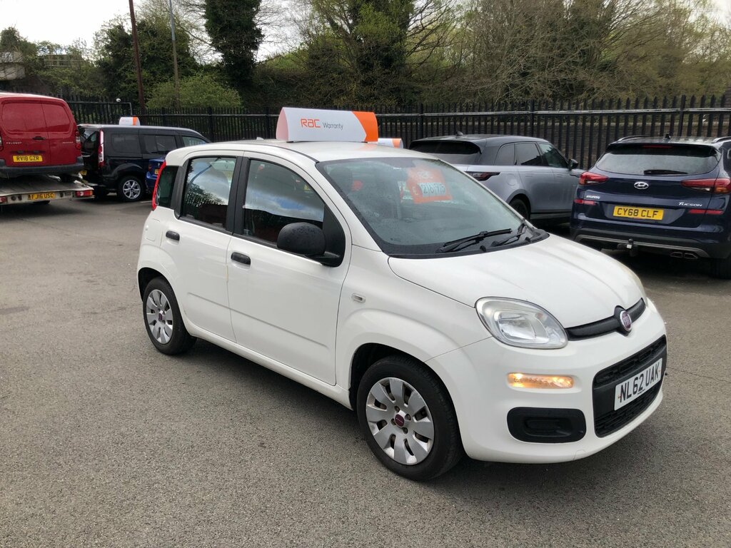 Fiat Panda 1.2 Pop Hatchback Euro 5 69 Bhp NL62UAK White #5