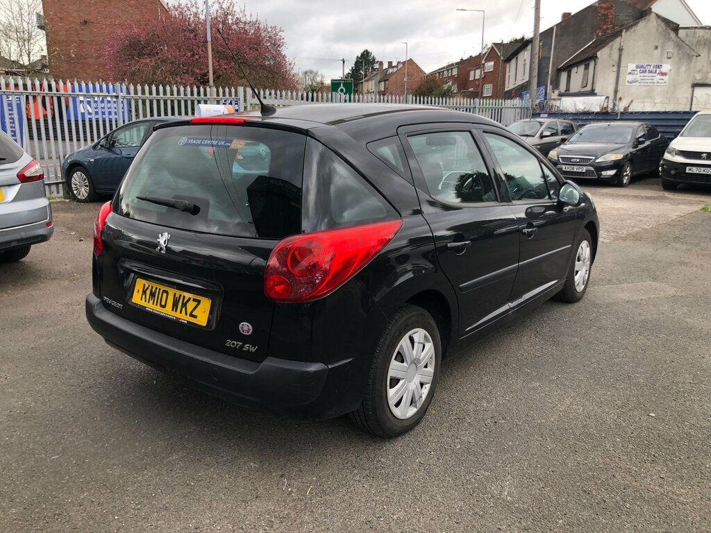 Peugeot 207 SW 1.4 Vti S Estate Euro 5 Ac 9 Black #4