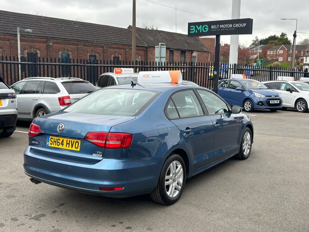 Volkswagen Jetta 2.0 Tdi Bluemotion Tech Se Saloon Manua SH64HVO Blue #4