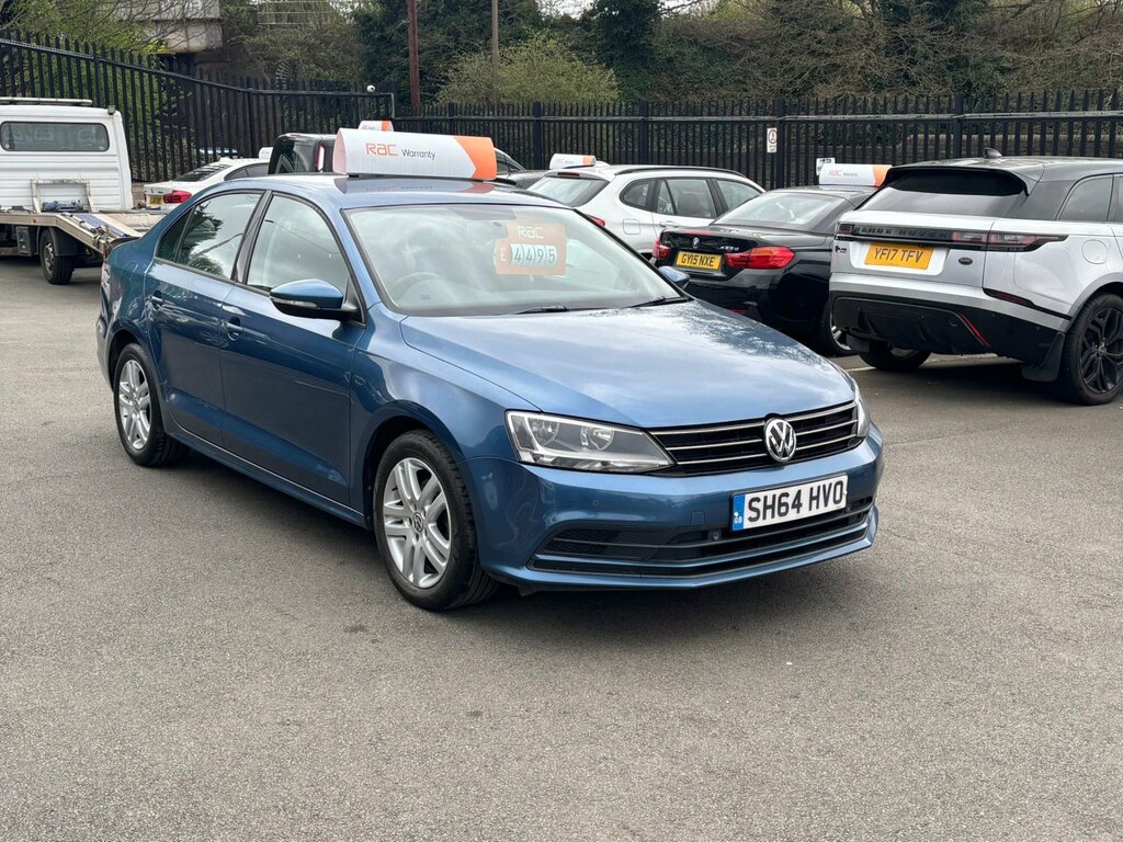 Volkswagen Jetta 2.0 Tdi Bluemotion Tech Se Saloon Manua SH64HVO Blue #6