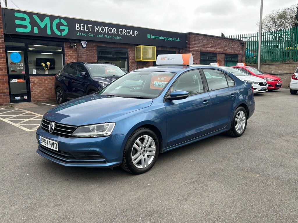 Volkswagen Jetta 2.0 Tdi Bluemotion Tech Se Saloon Manua Blue