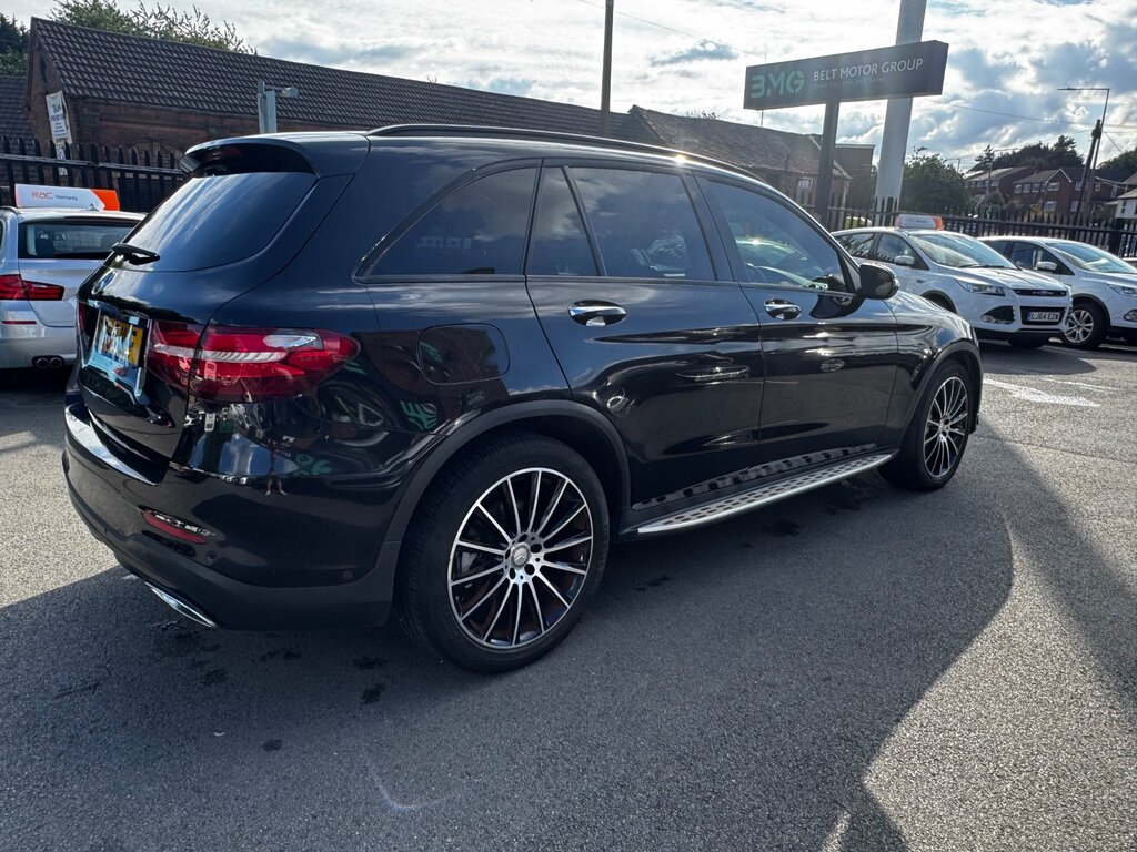 Mercedes-Benz GLC Class Glc 220D 4Matic Amg Line Premium 9G-tronic SB65WHF Black #6