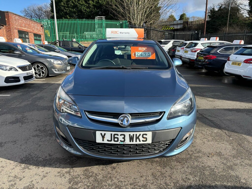 Vauxhall Astra 1.6I 16V Energy YJ63WKS Blue #2