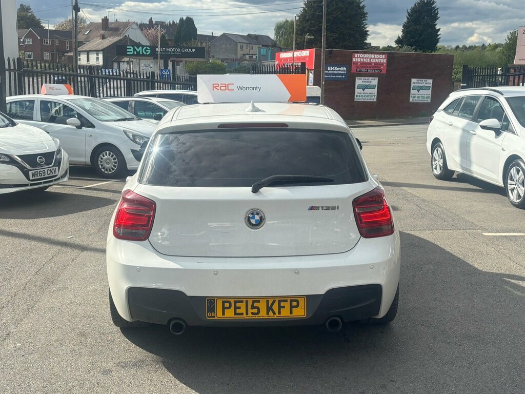 BMW 1 Series 3.0 M135i Hatchback Euro 6 Ss PE15KFP White #4