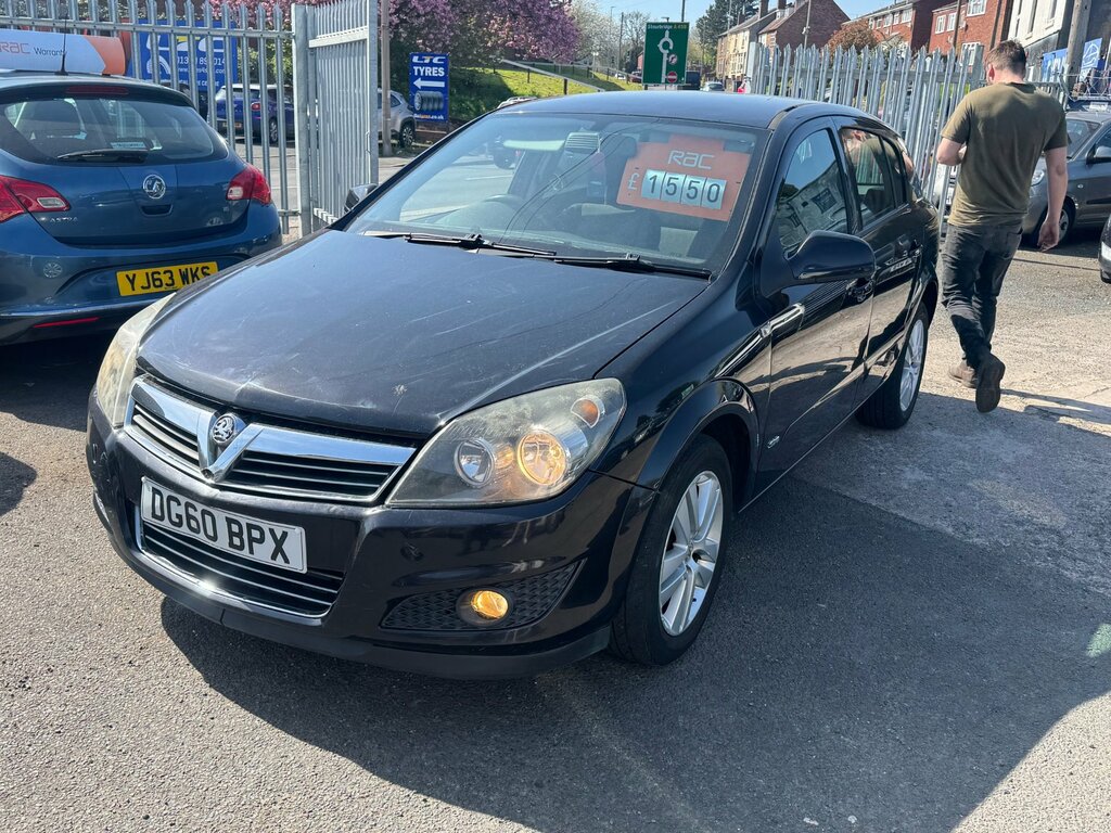 Vauxhall Astra 1.6I 16V Sxi Hatchback 155 Gkm DG60BPX Black #2