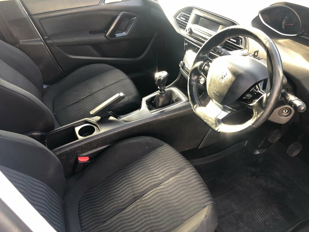 Peugeot 308 308 Access Bluehdi Ss YJ20FBD White #6