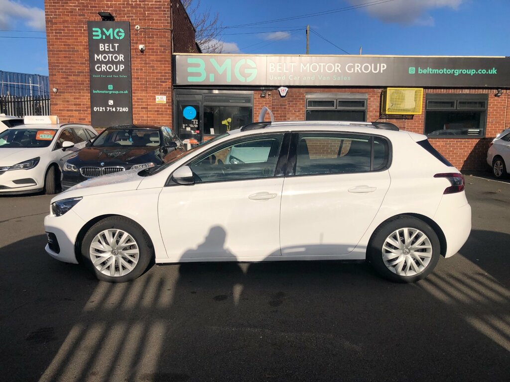 Peugeot 308 308 Access Bluehdi Ss YJ20FBD White #2