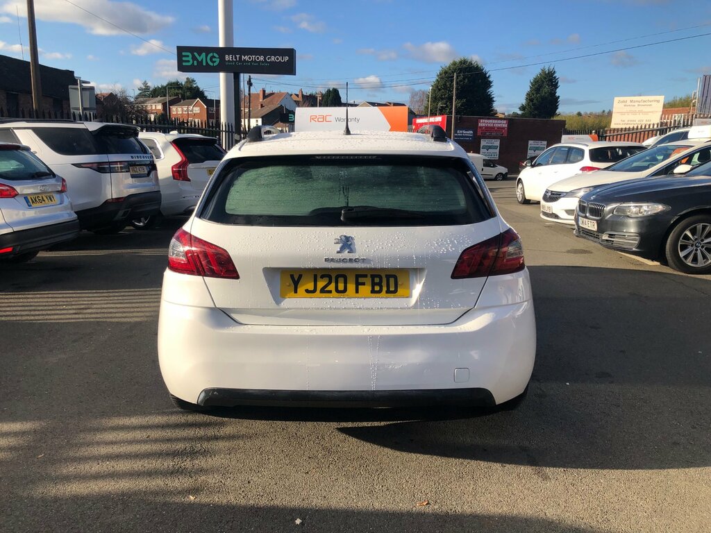 Peugeot 308 308 Access Bluehdi Ss YJ20FBD White #4