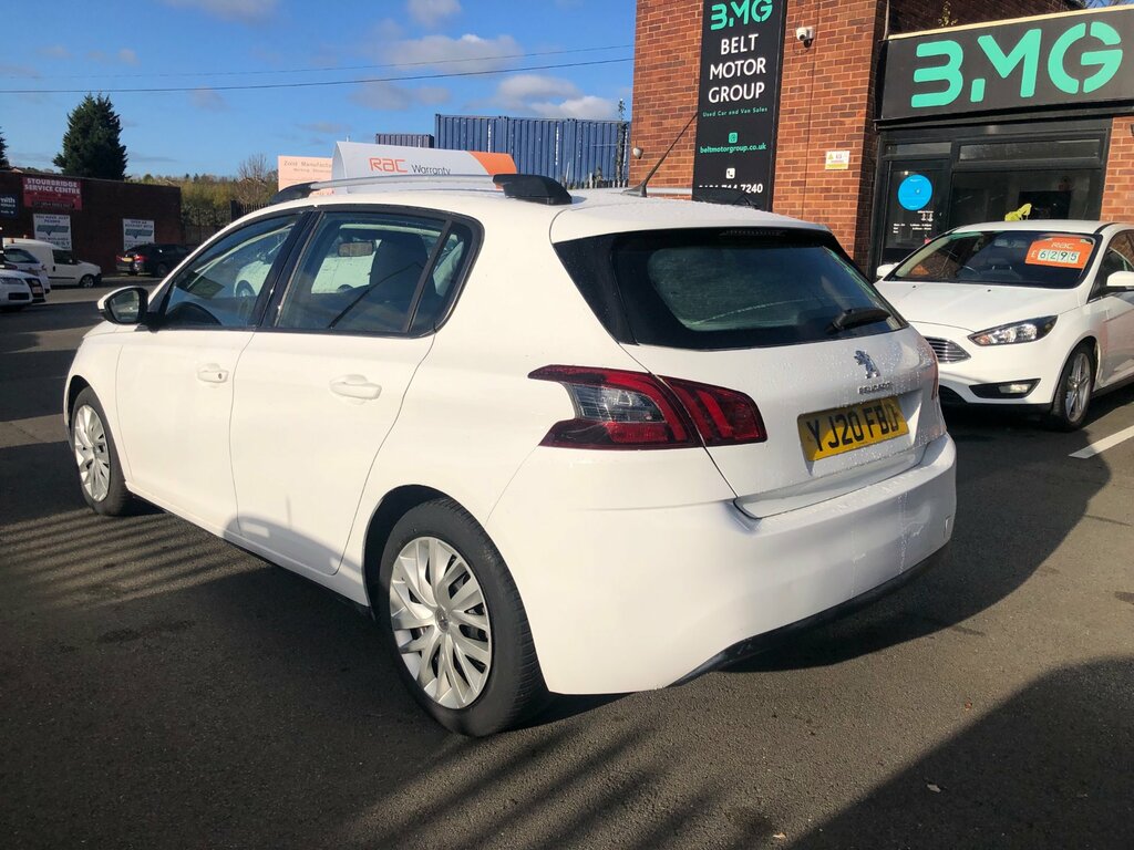 Peugeot 308 308 Access Bluehdi Ss YJ20FBD White #3
