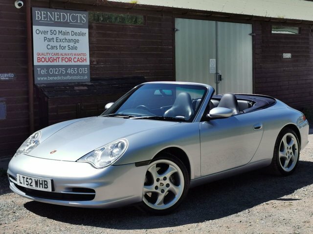 Porsche 911 996 Carrera 2 Cabriolet Silver
