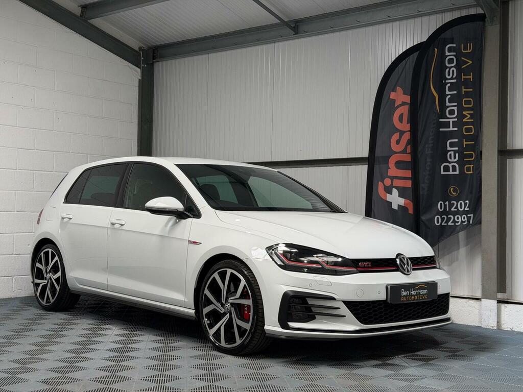 Volkswagen Golf Hatchback 2.0 Tsi Gti Performance Dsg Euro 6 Ss White