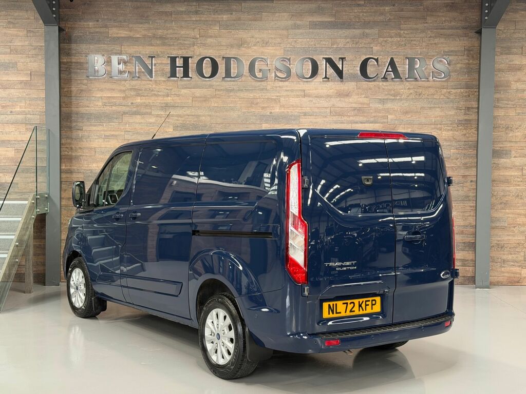 Ford Transit Custom 2.0 300 Ecoblue Limited NL72KFP Blue #4