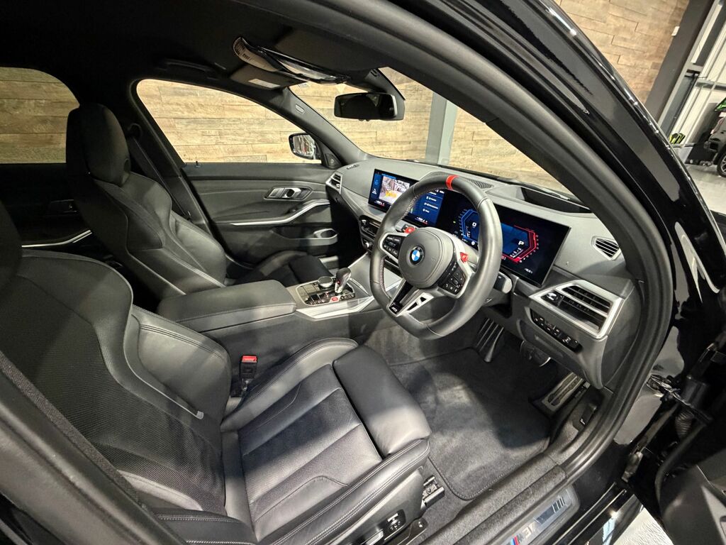 BMW M3 3.0 Biturbo Competition Saloon YH25UBA Black #3