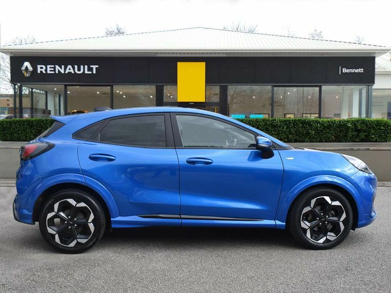 Ford Puma 1.0 Ecoboost Hybrid Mhev St-line X Dct LC74YXZ Blue #5
