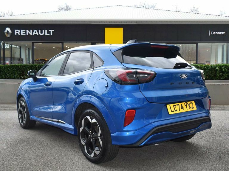 Ford Puma 1.0 Ecoboost Hybrid Mhev St-line X Dct LC74YXZ Blue #4