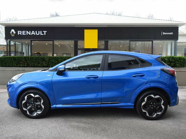 Ford Puma 1.0 Ecoboost Hybrid Mhev St-line X Dct LC74YXZ Blue #6