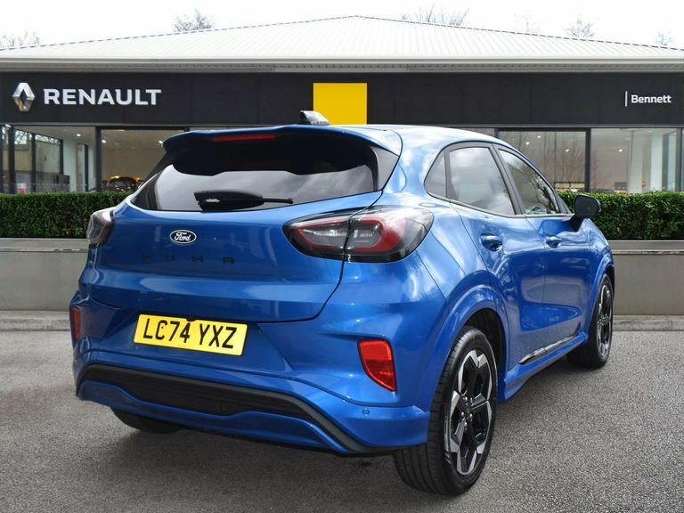 Ford Puma 1.0 Ecoboost Hybrid Mhev St-line X Dct LC74YXZ Blue #3