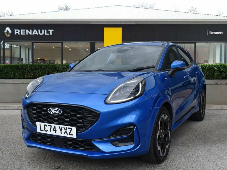 Ford Puma 1.0 Ecoboost Hybrid Mhev St-line X Dct LC74YXZ Blue #2