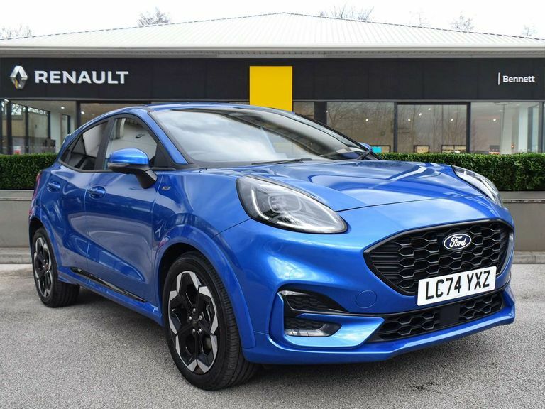 Ford Puma 1.0 Ecoboost Hybrid Mhev St-line X Dct Blue