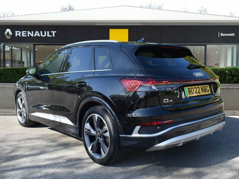 Audi Q4 E Tron 220Kw 50 Quattro 82Kwh S Line RO22NBG Black #4