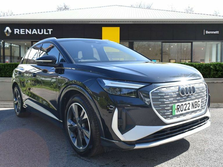 Audi Q4 E Tron 220Kw 50 Quattro 82Kwh S Line Black
