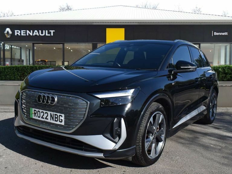 Audi Q4 E Tron 220Kw 50 Quattro 82Kwh S Line RO22NBG Black #2