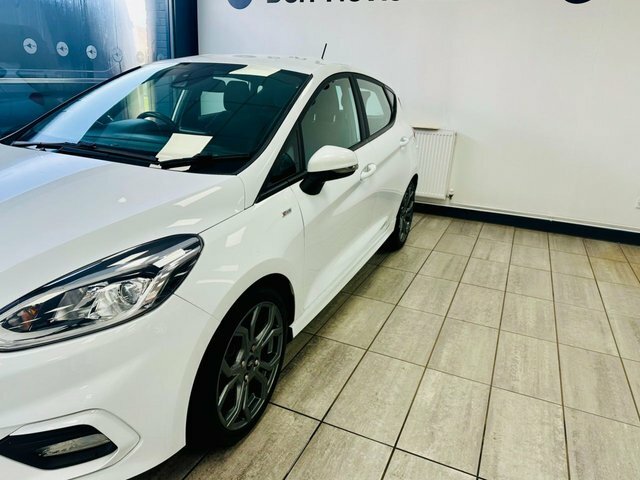 Ford Fiesta 1.0T Ecoboost Gpf St-line Hatchback Man SC68BCV White #2