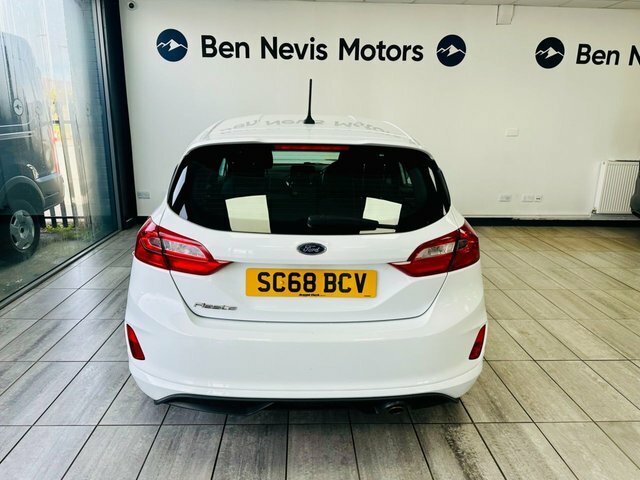 Ford Fiesta 1.0T Ecoboost Gpf St-line Hatchback Man SC68BCV White #6