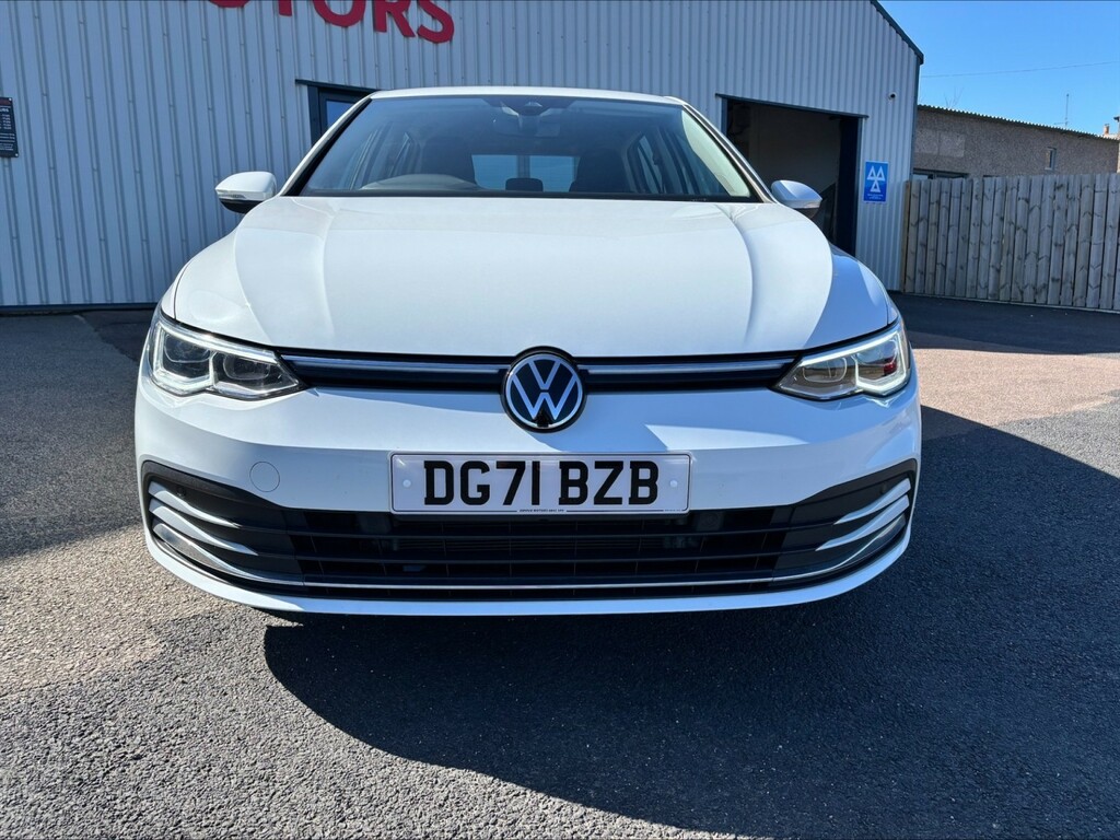 Volkswagen Golf Hatchback 1.5 Tsi Style 202171 DG71BZB White #6