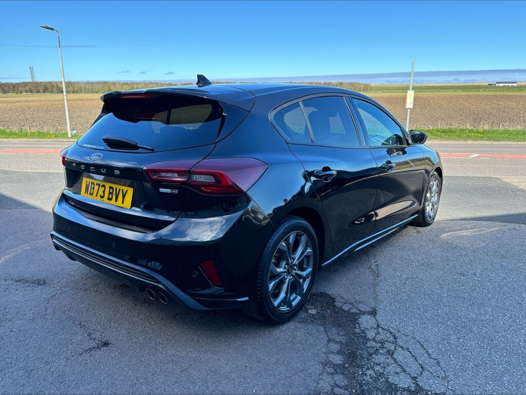 Ford Focus Hatchback 1.0 Focus St-line 1.0L Ecoboost 1 WD73BVY Black #3