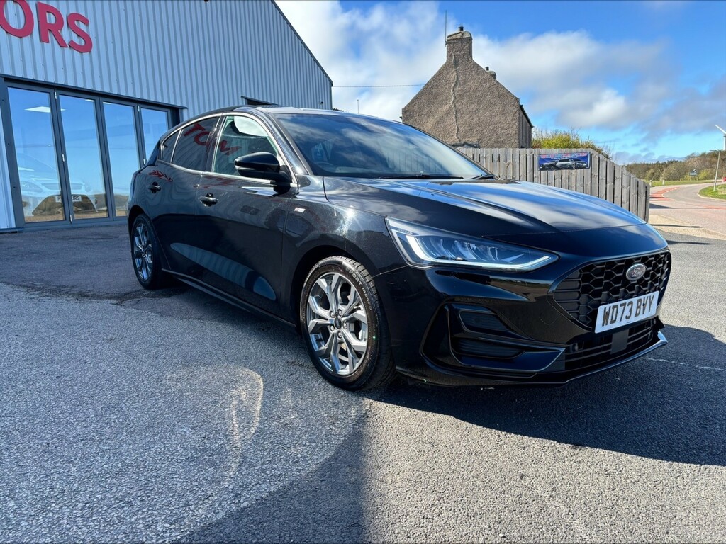 Ford Focus Hatchback 1.0 Focus St-line 1.0L Ecoboost 1 Black
