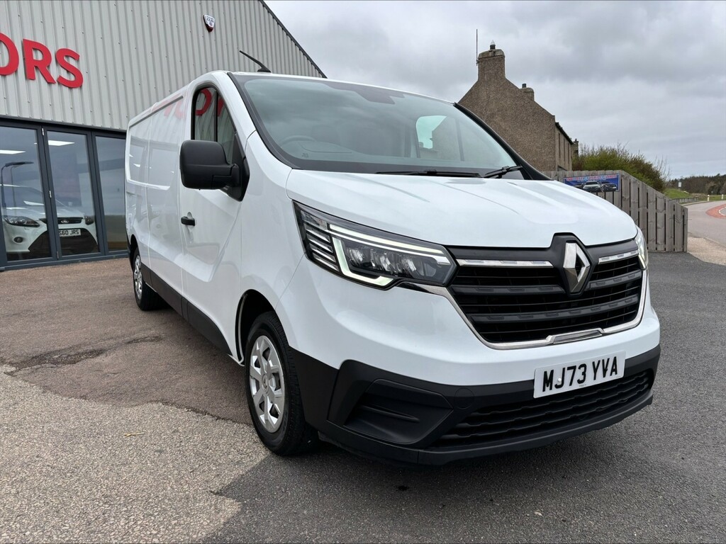 Renault Trafic Panel Van 2.0 Dci Blue Ll30 Start 202373 MJ73YVA White #6
