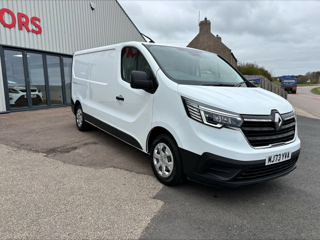 Renault Trafic Panel Van 2.0 Dci Blue Ll30 Start 202373 MJ73YVA White #2