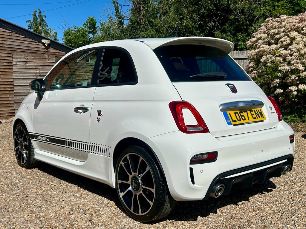 Abarth 595 1.4 T-jet Turismo Hatchback Euro LO67ENW White #3