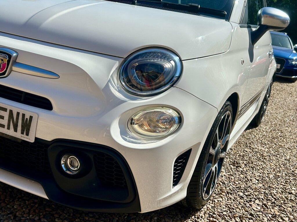 Abarth 595 1.4 T-jet Turismo Hatchback Euro LO67ENW White #5