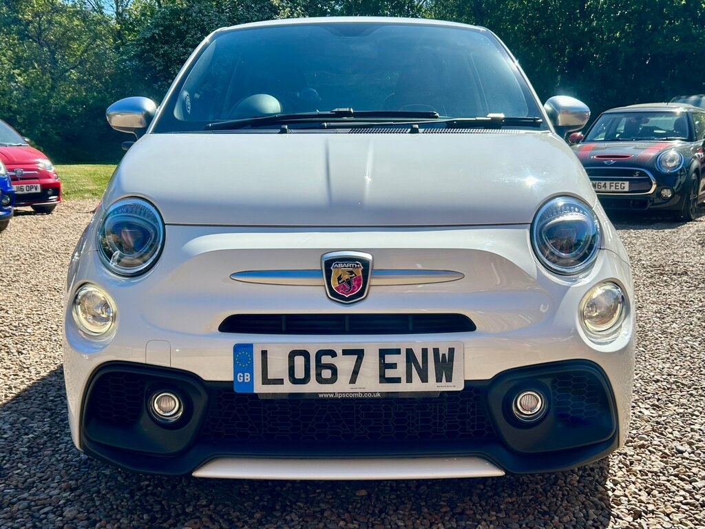 Abarth 595 1.4 T-jet Turismo Hatchback Euro LO67ENW White #6