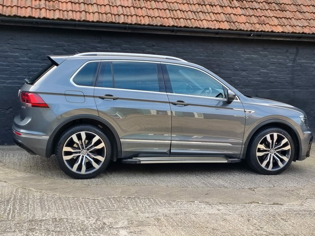 Volkswagen Tiguan 2.0 Tdi R-line Dsg 4Motion Euro 6 S S RJ18CKY Grey #3