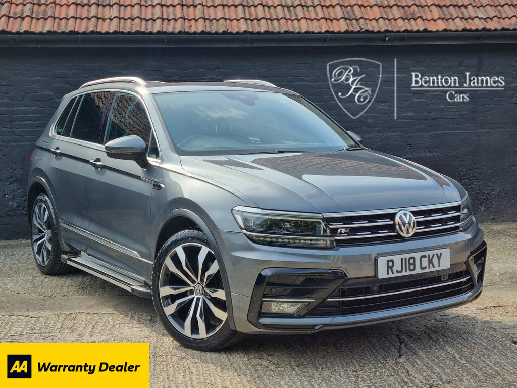 Volkswagen Tiguan 2.0 Tdi R-line Dsg 4Motion Euro 6 S S Grey