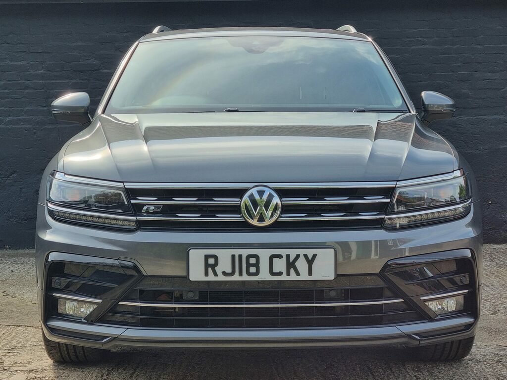 Volkswagen Tiguan 2.0 Tdi R-line Dsg 4Motion Euro 6 S S RJ18CKY Grey #6