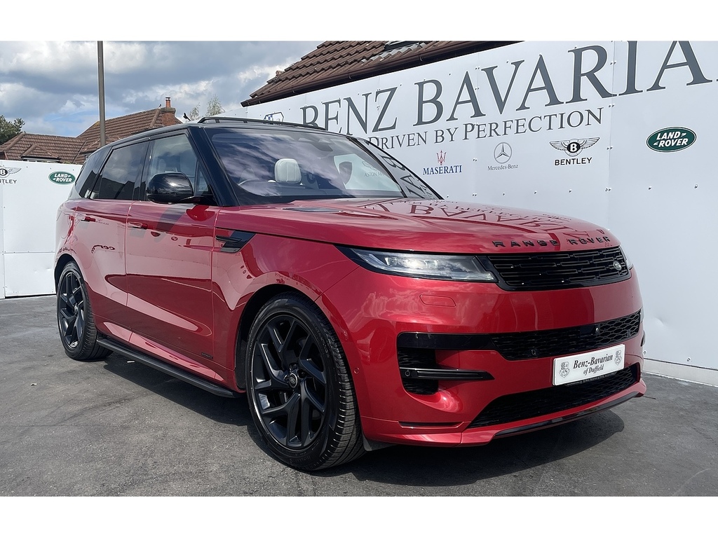 Land Rover Range Rover Sport P400 Mhev Suv 3.0 HN23XAD Red #4