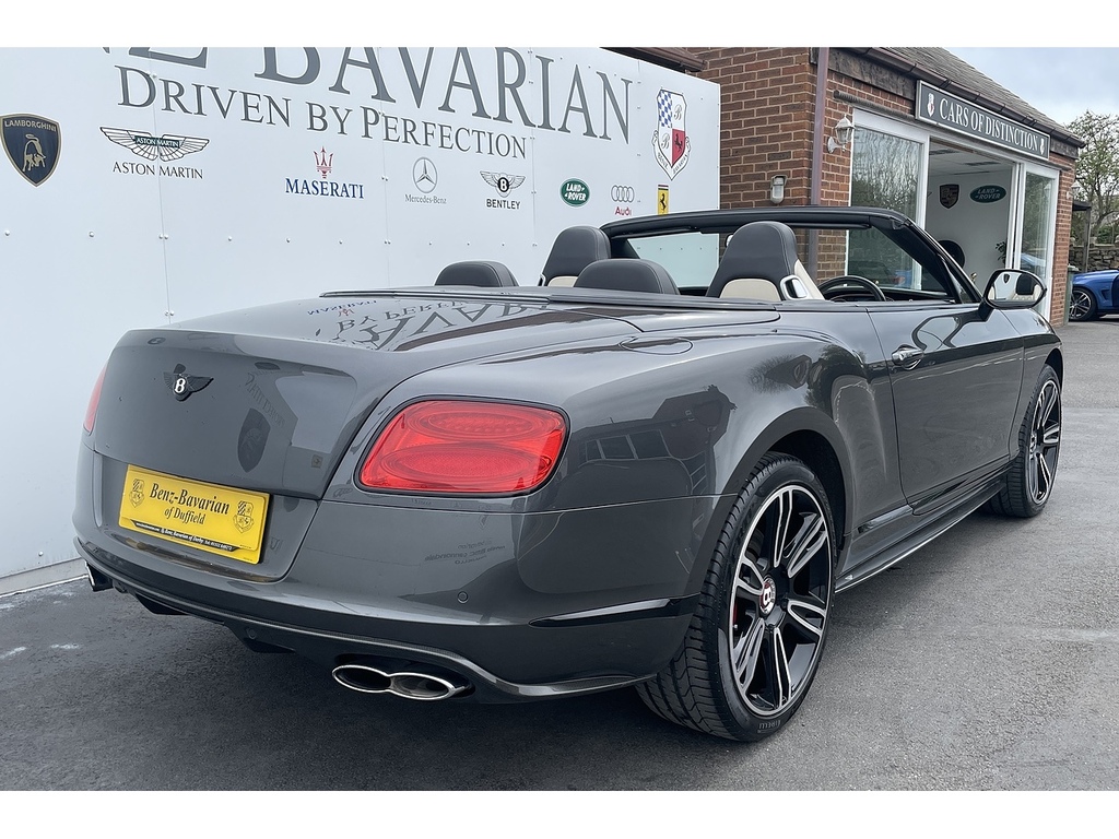 Bentley Continental Gt 4.0 V8 Gtc Convertible 4Wd Euro 5 MK14AMU Grey #5