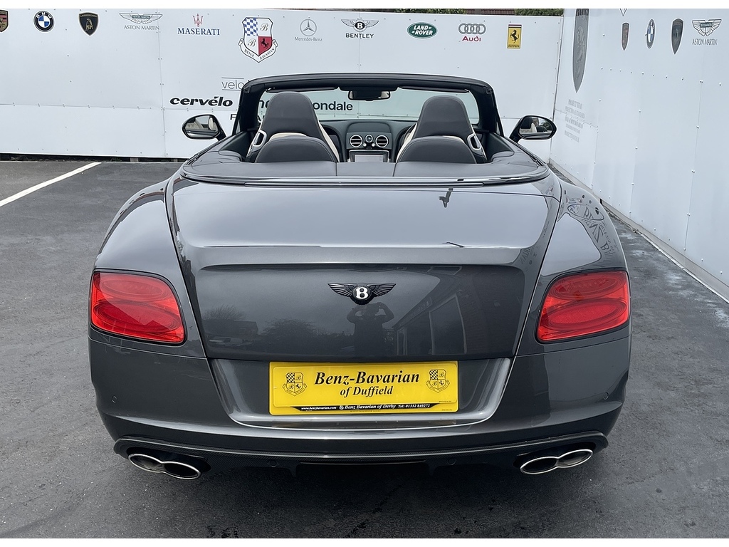 Bentley Continental Gt 4.0 V8 Gtc Convertible 4Wd Euro 5 MK14AMU Grey #6