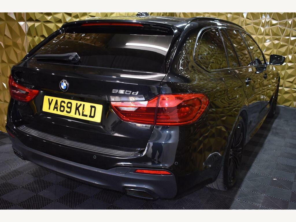BMW 5 Series 2.0 520D Mht M Sport Touring Euro 6 S S YA69KLD Black #4