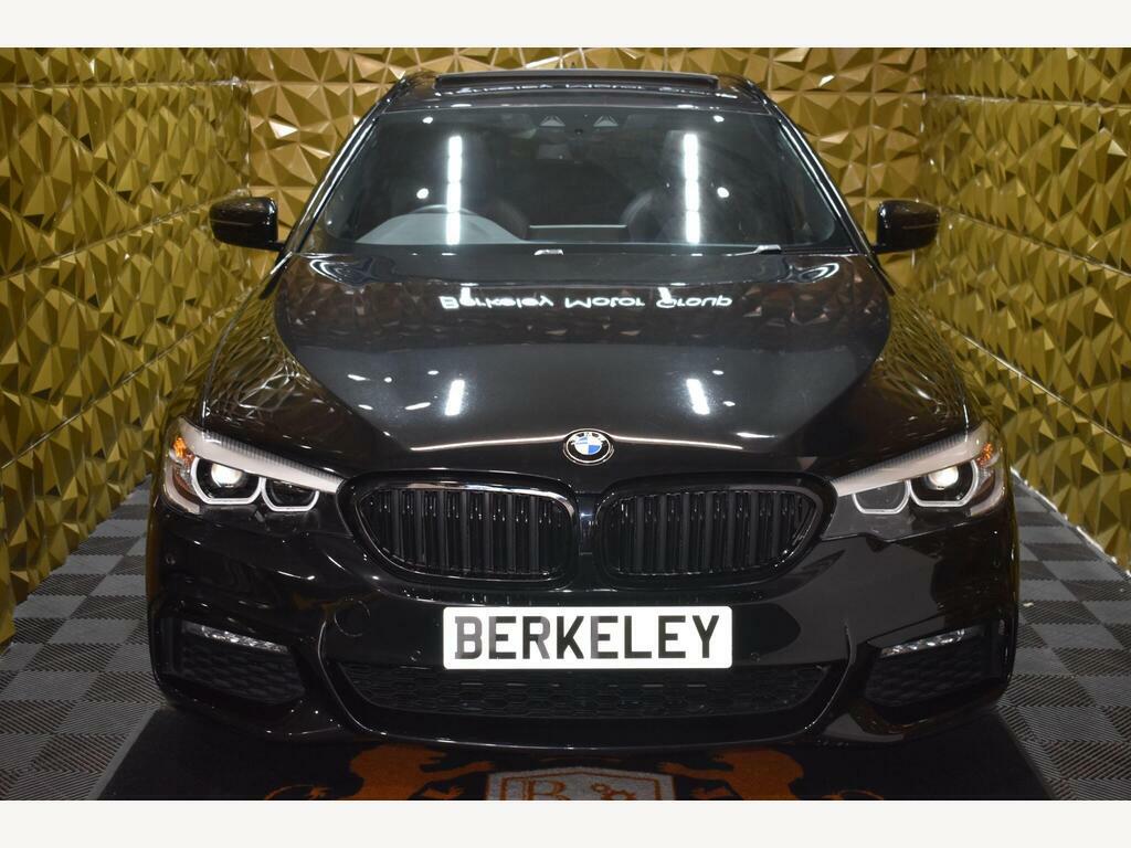 BMW 5 Series 2.0 520D Mht M Sport Touring Euro 6 S S YA69KLD Black #2