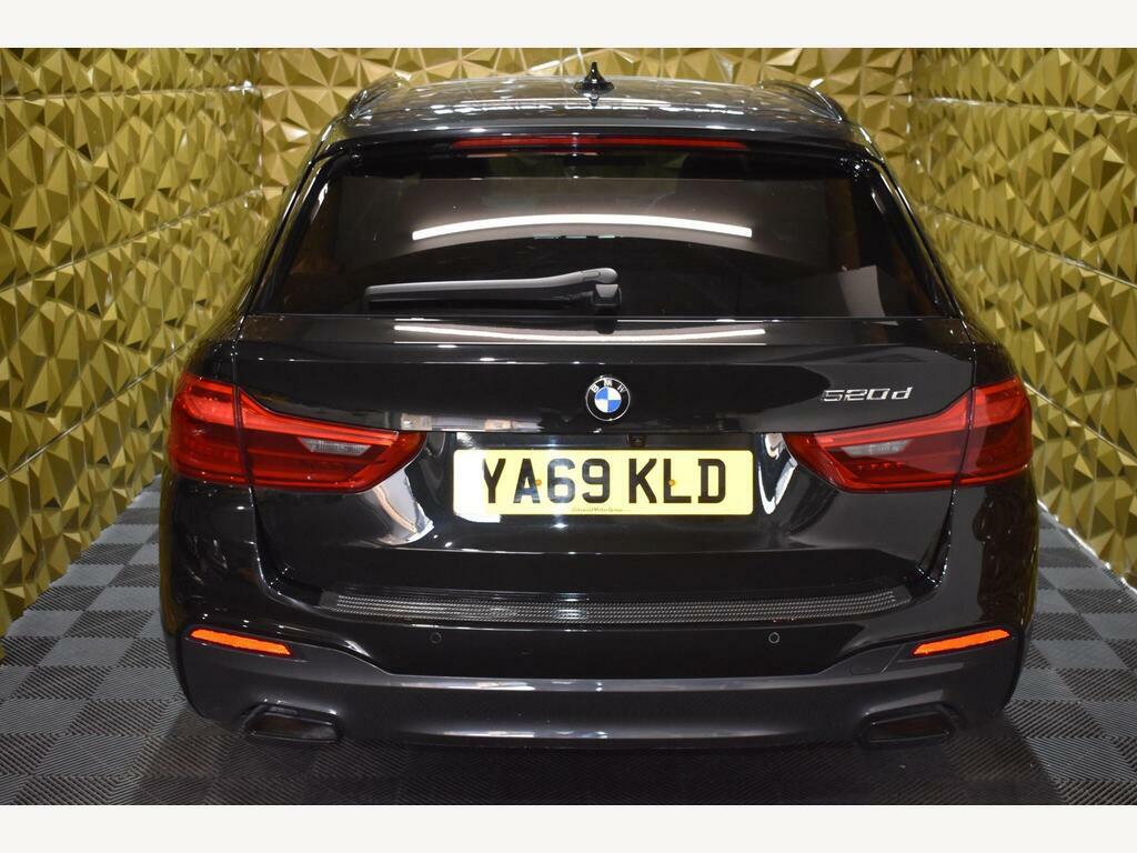 BMW 5 Series 2.0 520D Mht M Sport Touring Euro 6 S S YA69KLD Black #5