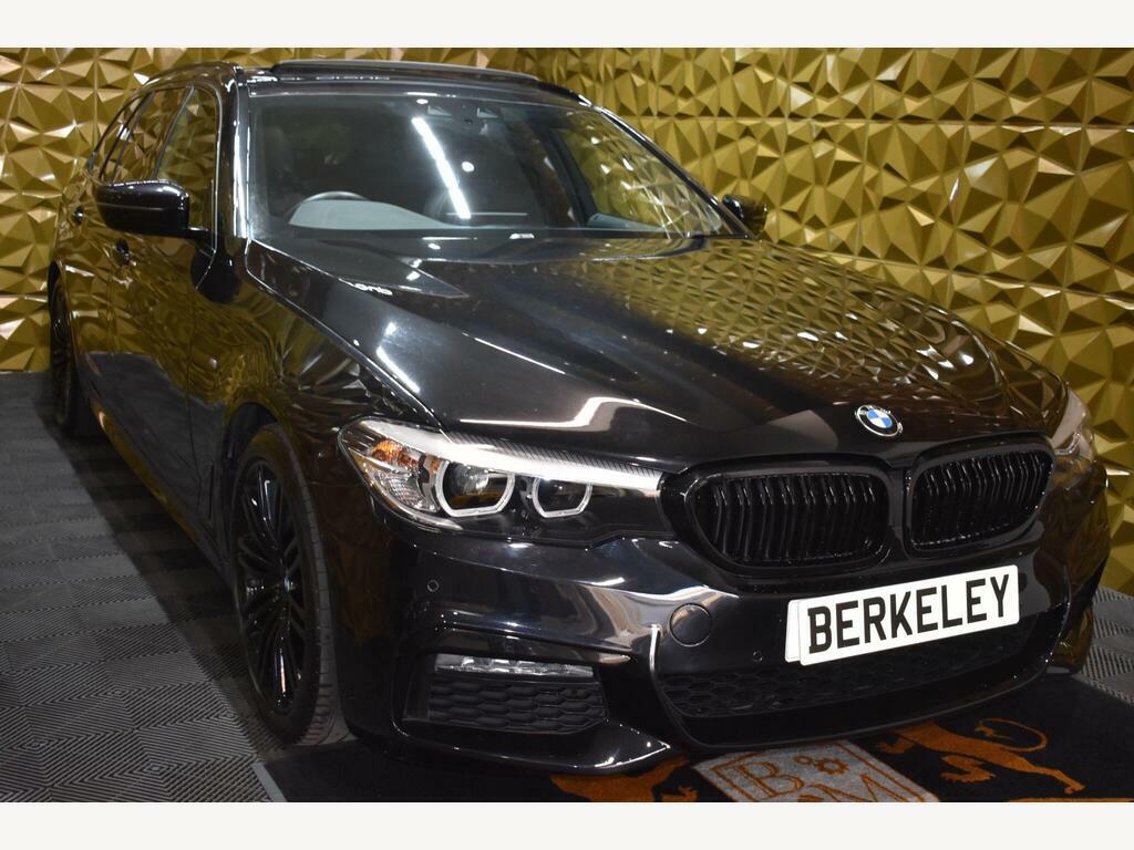 BMW 5 Series 2.0 520D Mht M Sport Touring Euro 6 S S Black