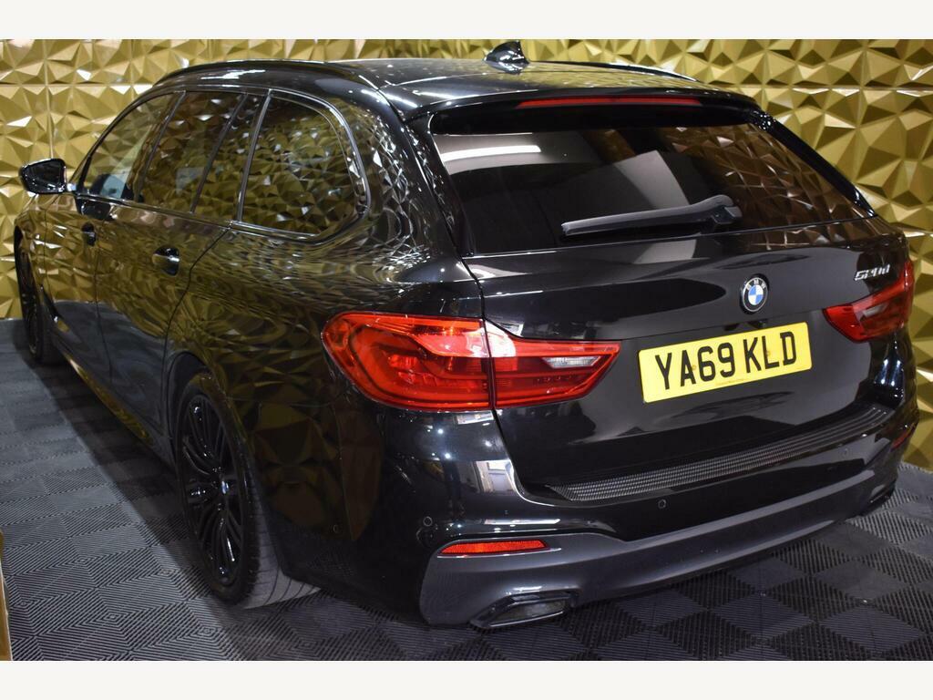 BMW 5 Series 2.0 520D Mht M Sport Touring Euro 6 S S YA69KLD Black #6