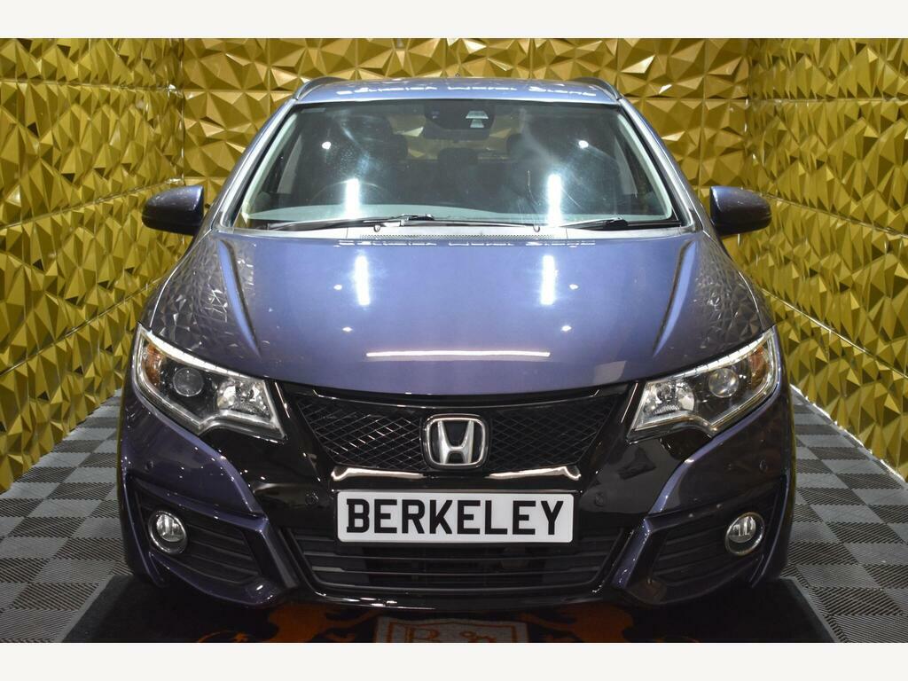 Honda Civic 1.8 I-vtec Se Plus Tourer Euro 6 SB17XCC Blue #2
